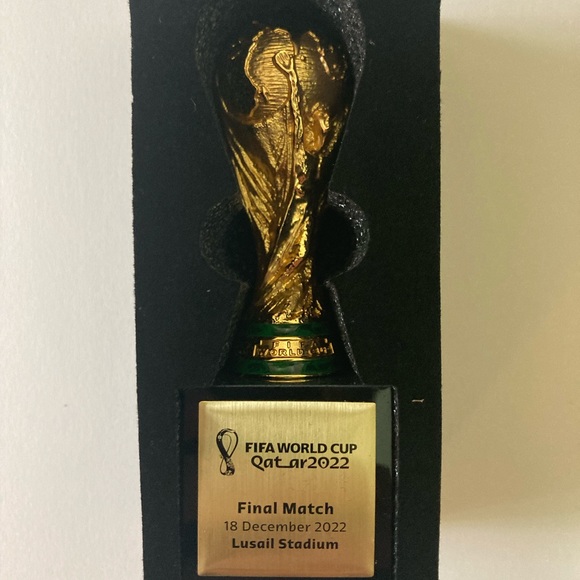 Fifa world Cup Trophy Final Match Qatar 2022 - Picture 1 of 7